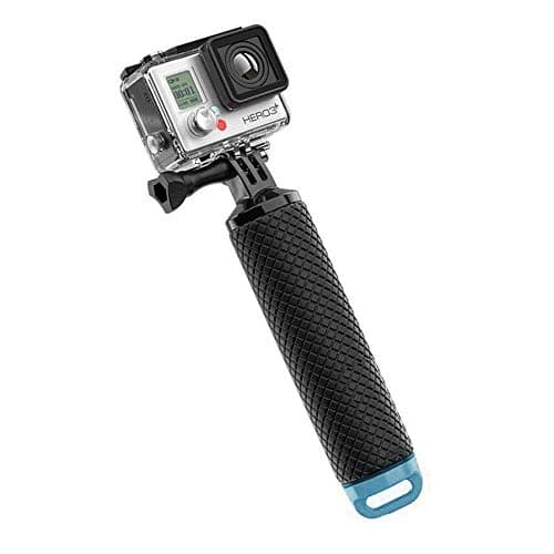 Image of Navitech Waterproof Action Camera Floating Hand Tripod Mount & Floating Handle Grip Compatible With The KAISER BAAS X400 4K Ultra HD Action Camera - Black