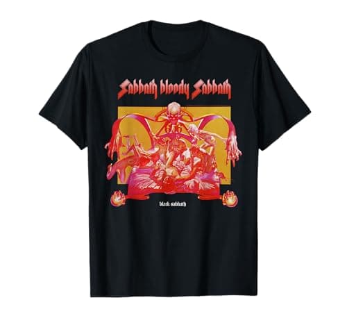 Image of Black Sabbath Official Sabbath Bloody Sabbath Bright T-shirt T-Shirt