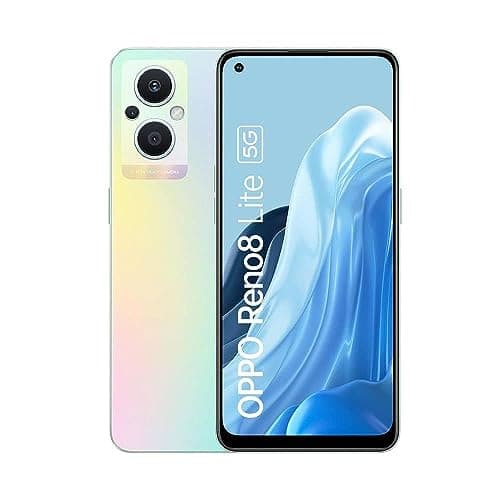 Image of OPPO Reno8 Lite 5G Smartphone Qualcomm Snapdragon 695, Octa Core 8GB RAM 128GB Storage 6.4" Android 12 ColorOS 12 - CPH2343-Rainbow