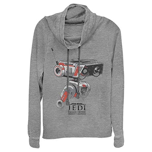 Image of Star Wars Women's Robo Guy Sweater, Gray Heather, 3X-Large