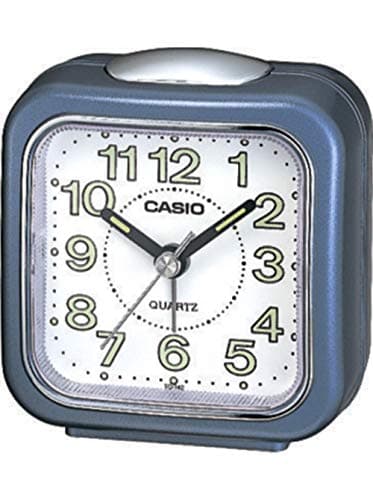 Image of Casio Collection Wake Up Timer Digital Alarm Clock TQ-142-2EF, Blue