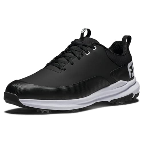 Image of FootJoy FJ Tour Rival Black/White, 9 UK Medium