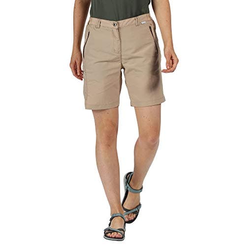 Image of Regatta Women's Chaska II Quick Drying Walking Shorts - Moccasin 18
