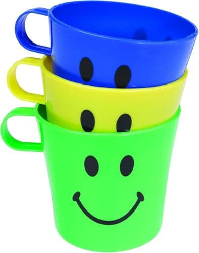 Image of Chef Aid Smiley Face Cups, 3 Piece Set