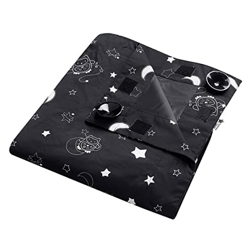 Image of Tommee Tippee Sleeptight Portable Blackout Blind with Suction Cups, Adjustable and Lightweight, Large, 130 x 198cm