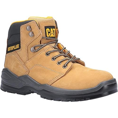 Image of Caterpillar Striver Mens Safety Boots Yellow 9 UK