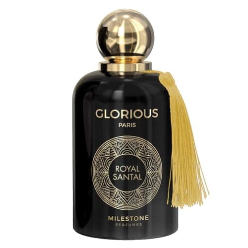 Image of MILESTONE Perfumes Glorious Paris Royal Santal Unisex Eau de Parfum 100ML – Long-Lasting, Sophisticated Fragrance for Men and Women – Premium Scent for Everyday Wear and Special Occasions