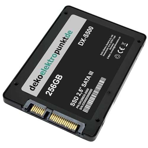 Image of 256GB SSD 2,5 Inch SATA3 Solid State Drive for IBM Lenovo ThinkPad T400