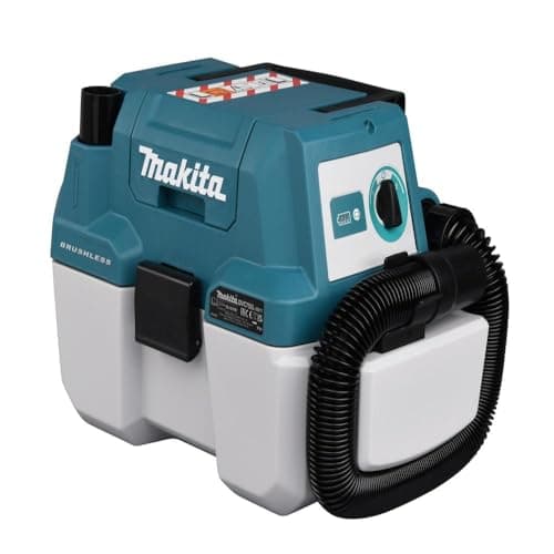 Image of Makita DVC750LZ 18V Li-ion LXT Brushless L-Class Vacuum Cleaner - Batteries and Charger Not Included, Blue