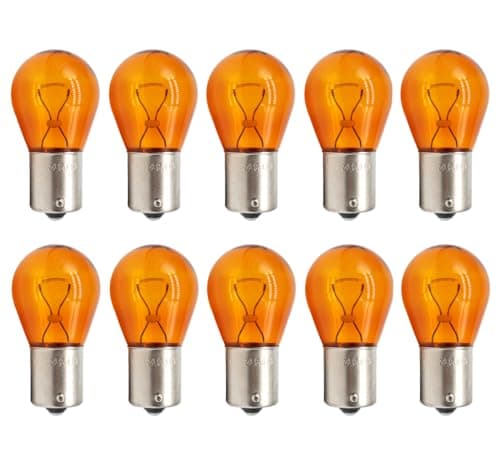 Image of ShuoHui PY21W Indicator Light Bulb 12 V Orange Yellow Ball Lamp BAU15s Car Lamp S25 21 W Bulb Indicator Light Bulb (10)