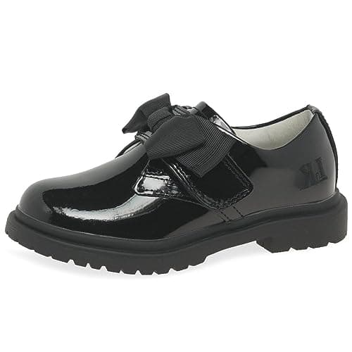 Image of Lelli Kelly Faye Girls School Shoes 13 Black Patent