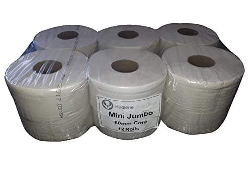 Image of Mini Jumbo Toilet Rolls 2ply – 12 Rolls – VALUE RANGE