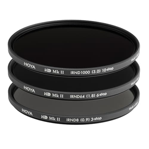 Image of HOYA 3x Neutral density filters kit HD MkII IRND8/64/1000 ø49 mm