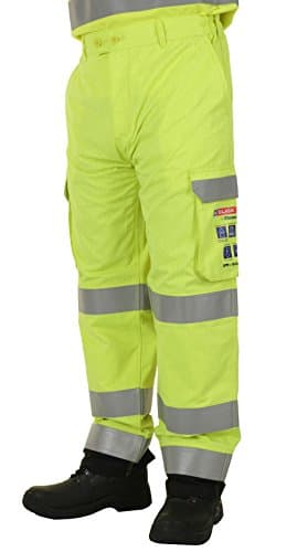Image of CLICK ARC COMPLIANT TROUSER YELLOW 48