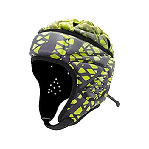 Image of Rugby Soft Helmet Breathable Protective Headguard Soccer For Outdoor Sports Youth Adults, Flag Football, Roller Skating, Cycling and More(C,size:L)