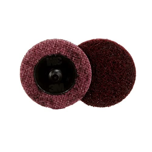 Image of 3M 07481 Roloc Surface Conditioning Discs 25 Pieces 50mm Medium Red Workshop