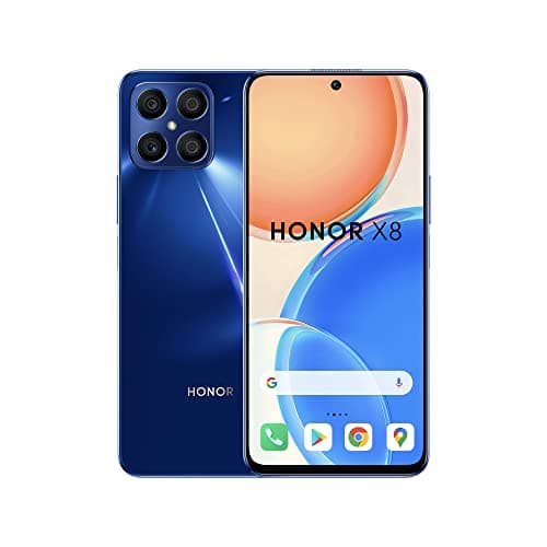 Image of HONOR X8 Smartphone, 6.7 Inch SIM-Free Unlocked Mobile Phone with 64MP Quad Camera, 90Hz, Snapdragon 680, Dual Sim, NFC, 6+128GB(2 Year Warranty