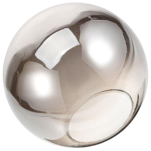 Image of ABOOFAN Globe Glass Lampshade Replacement Pendant Light Cover Decorative Glass Shade for Indoor Light Fixtures 5.91In Diameter