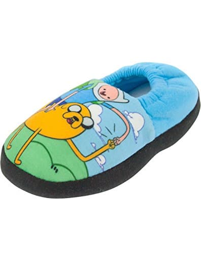 Image of Noisy Sauce Official Adventure Time Boy's Slippers (2 UK)