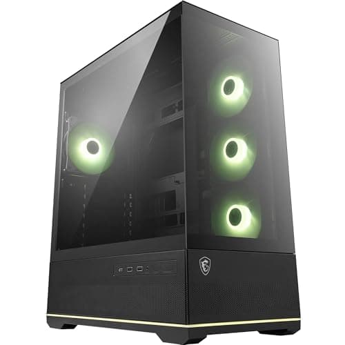 Image of MSI MAG PANO 110R PZ - Mid-tower Gaming PC Case - Supports up to 400 mm GPU in length, Removable Dust Filters, USB 20Gbps (Type-C), Back-connect ATX & Micro-ATX Motherboard support