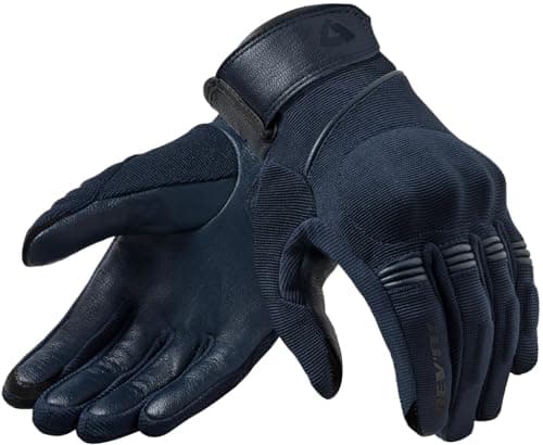 Image of REV'IT! Revit Mosca Urban Motorcycle Gloves, dark blue, S