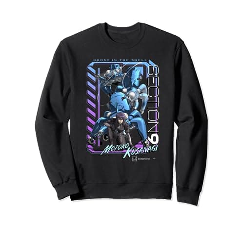 Image of Ghost in the Shell: Stand Alone Complex Neon Section 9 Sweatshirt