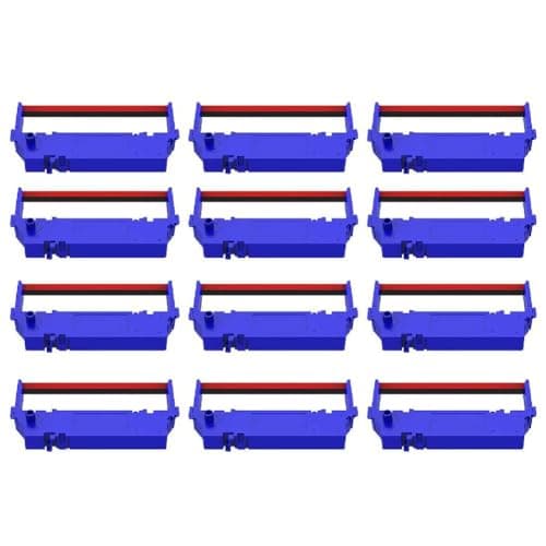 Image of 12 Pack Ink Ribbon Cartridge Replacement Star SP700 SP742 SP712 RC700 SP760 SP762 SP717 PRO5 GP3245 Printer Star Printer Ribbon Cartridge