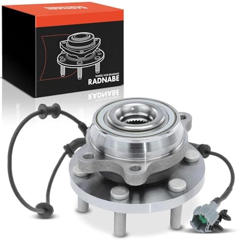 Image of Frankberg Wheel Bearing Hub Wheel Hub Front Axle both sides for NP300 Navara D40 Pathfinder III R51 2.5L 3.0L 4.0L 2005-2020 40202EA300