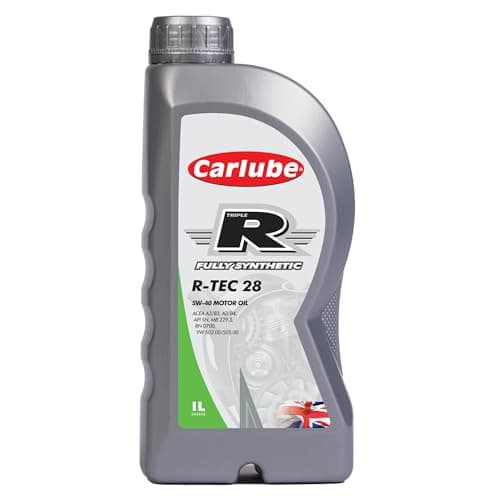 Image of Carlube Triple R 5W-40 ACEA A3/B4, API SN Fully Synthetic Engine Oil R-TEC 28 1L