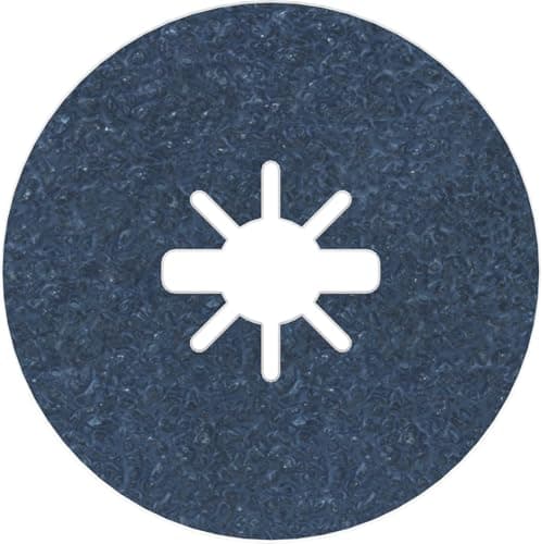 Image of Bosch Professional Fibre Sanding Discs Best (for Metal, X-LOCK, R574, Diameter 115 mm, Grit Size 36, Bore Diameter: 22.23 mm)