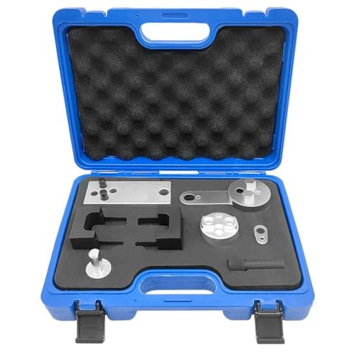 Image of ZKTOOL Engine Camshaft Alignment Locking Timing Tool Kit, Compatible with Mercedes Benz M654 M656 OM654 W213 1.6L 2.0L Diesel Engine, Adjust Crankshaft 654 589 00 21 00