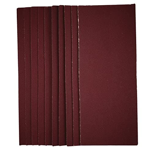 Image of Draper 57112 1/2 Sanding Sheets, 115 x 280mm, 120 Grit (Pack of 10)