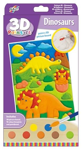 Image of Galt, 3D Paint-It - Safari, Kids Crafts, Ages 6 Years Plus