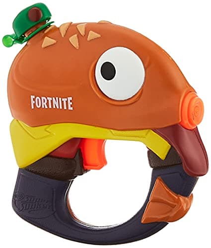 Image of Nerf Super Soaker Fortnite Beef Boss Water Blaster -- Fortnite Beef Boss Character Design -- Easy-To-Carry Micro Size -- For Kids, Youth, Adults