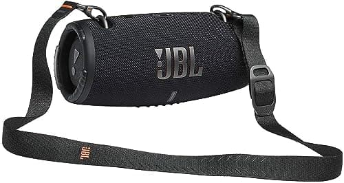 Image of JBL Xtreme 3 Wireless Portable Waterproof Speaker and Charging Cable with Bluetooth, Black