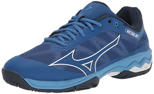 Image of Mizuno Men's Wave Exceed Light, True Blue/White, 10