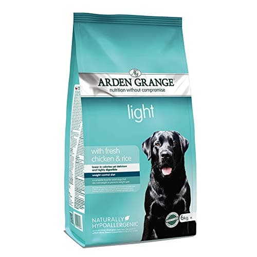 Image of Arden Grange Adult Dry Dog Food Light with Fresh Chicken and Rice, 6 kg