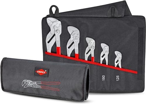 Image of KNIPEX Set of Pliers Wrenches 5 Parts 340 mm, 00 19 55 S4