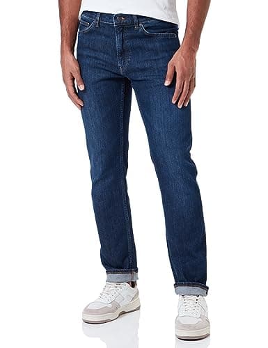 Image of GANT Men's Regular Jeans, Mid Blue Worn in, 34 W/32 L