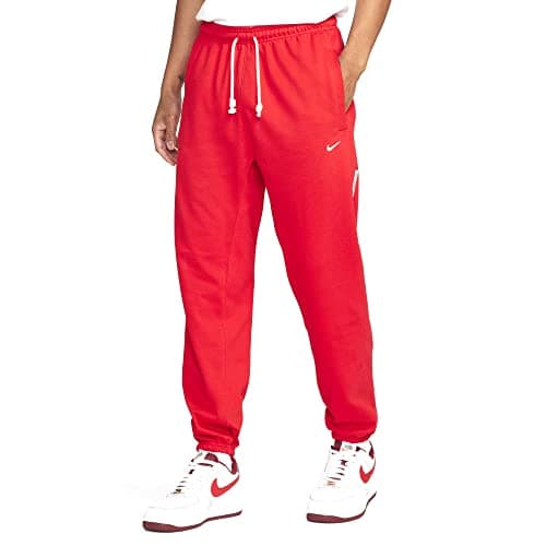 Image of Nike Men's Dri-FIT Standard Issue Basketball Pants, University Red/Pale Ivory, Medium