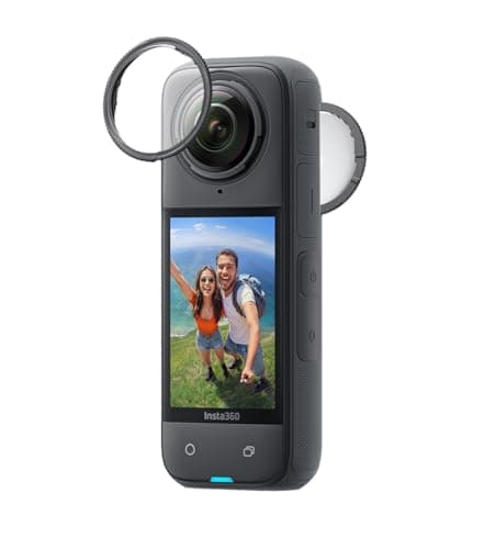 Image of Insta360 X4-8K Waterproof 360 Action Camera, 4K Wide-Angle Video, Removable Lens Guards, 135 Min Battery Life, AI Editing, Stabilization, for Sports, Travel, Outdoor