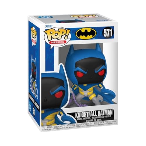 Image of Funko Pop! Heroes: DC Thru Years - Knightfall Batman - (90's) - DC Comics - Collectable Vinyl Figure - Gift Idea - Official Merchandise - Toys for Kids & Adults - Cartoon Fans