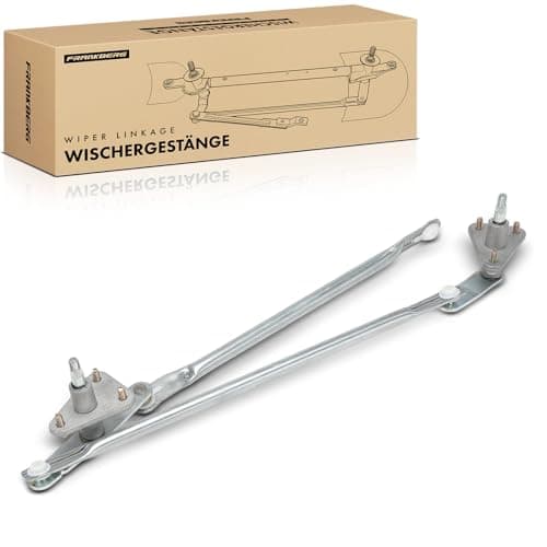 Image of Frankberg Windshield Wiper Linkage Wiper Linkage Assembly Wiper Linkage Windscreen Wiper Linkage Front Compatible with Matiz M100 M150 1.0L 1998-2005 Replace# 96314776