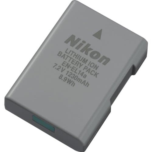 Image of Nikon EN-EL14a Lithium Ion Rechargeable Battery for Camera