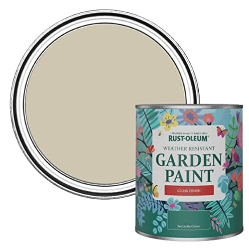 Image of Rust-Oleum Green Mould-Resistant Garden Paint In Gloss Finish - Silver Sage 750ml