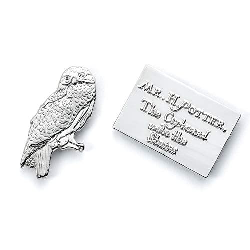 Image of Official Harry Potter Hedwig & Letter Pin Badge by The Carat Shop