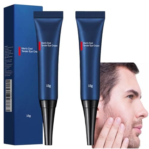 Image of Men's Awaken Peptide Eye Cream, Firming & Depuffing Eye Gel for Dark Circles, Under Eye Bags, Puffiness, Wrinkles & Fine Lines, Anti Aging Eye Tightener with Retinol & Collagen, Lifting Cream (2PCS)