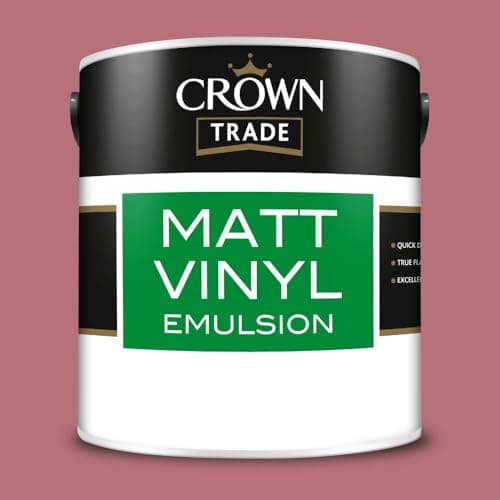 Image of CROWN TRADE MATT VINYL RHUBARB ROSE 2.5L