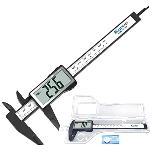 Image of Kynup Large LCD Screen Digital Caliper, 150mm Caliper Measuring Tool, Inch/Millimeter Conversion, Lightweight Digital Vernier Caliper, Measuring Tools Calipers Gauge, 150mm/6''