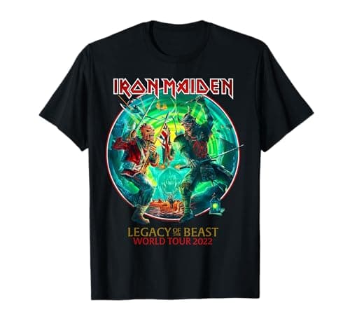 Image of Iron Maiden Legacy of the Beast World Tour 2022 T-Shirt